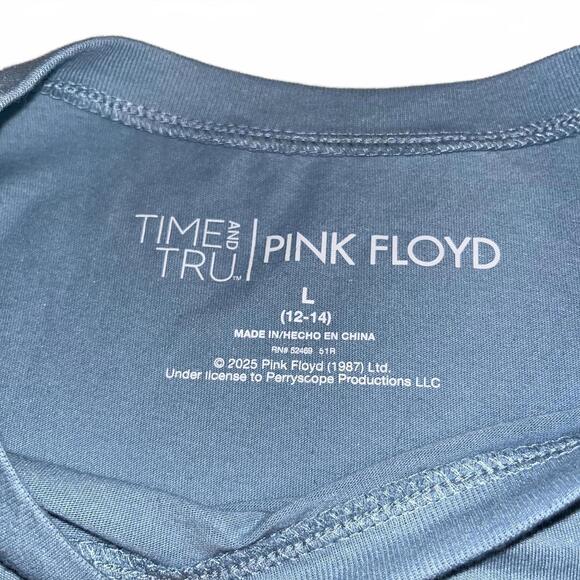 Pink Floyd Band Concert Womans Large(12-14) Graphic T-Shirt Cotton/Polyester - Picture 3 of 6